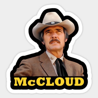 McCloud - Dennis Weaver Sticker